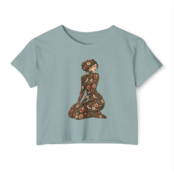 Wild Orchard Muse — Festival Crop Top