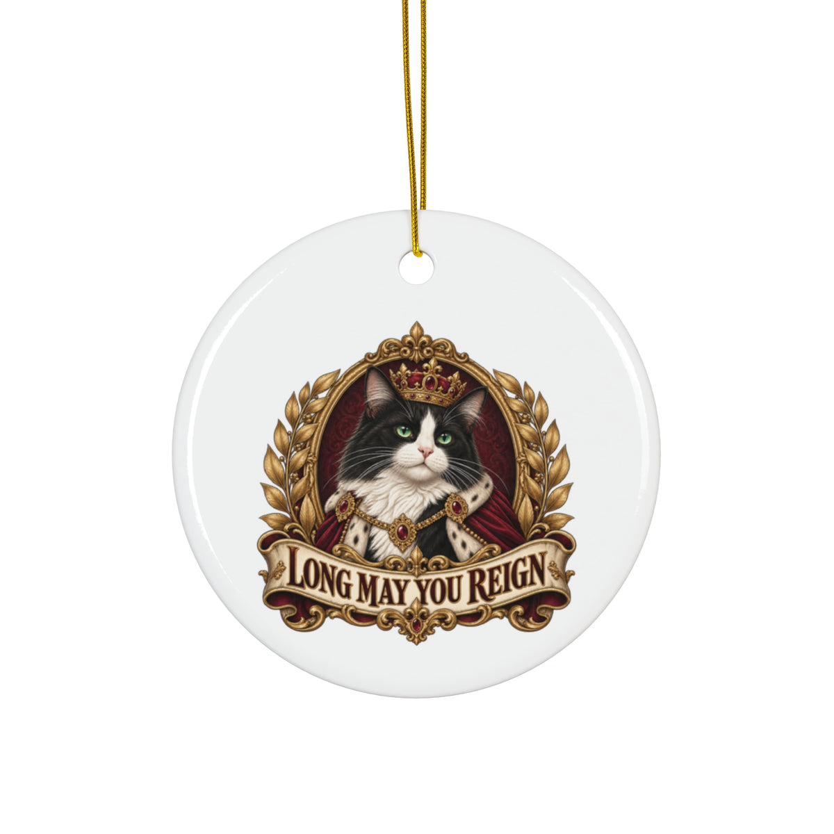 Royal Pet — Custom Pet Portrait Keepsake Ornament