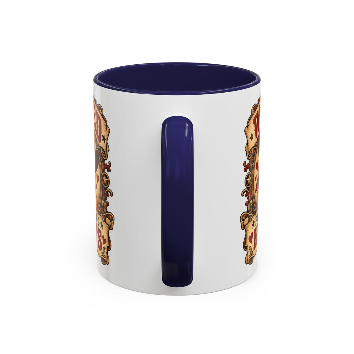 Heart Thief — Custom Pet Portrait Accent Mug
