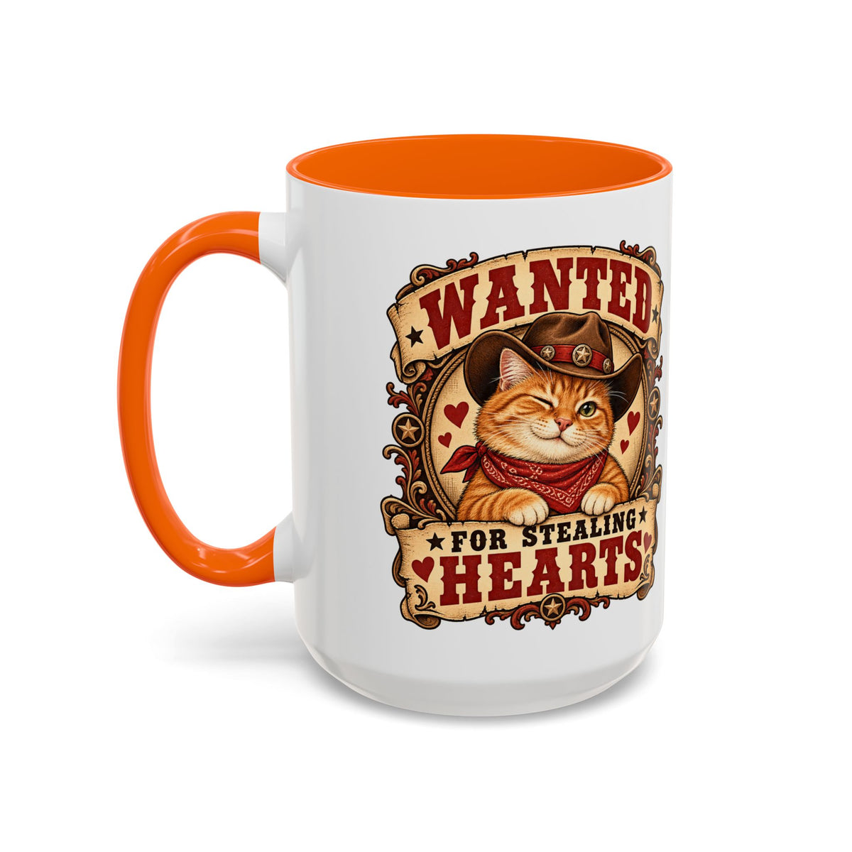 Heart Thief — Custom Pet Portrait Accent Mug