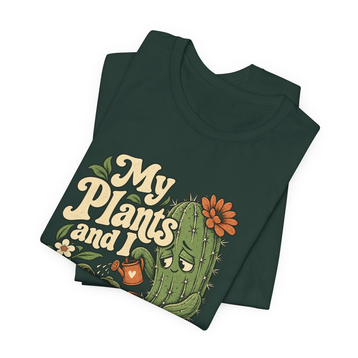 My Plants and I Are Doing Our Best — Unisex Tee