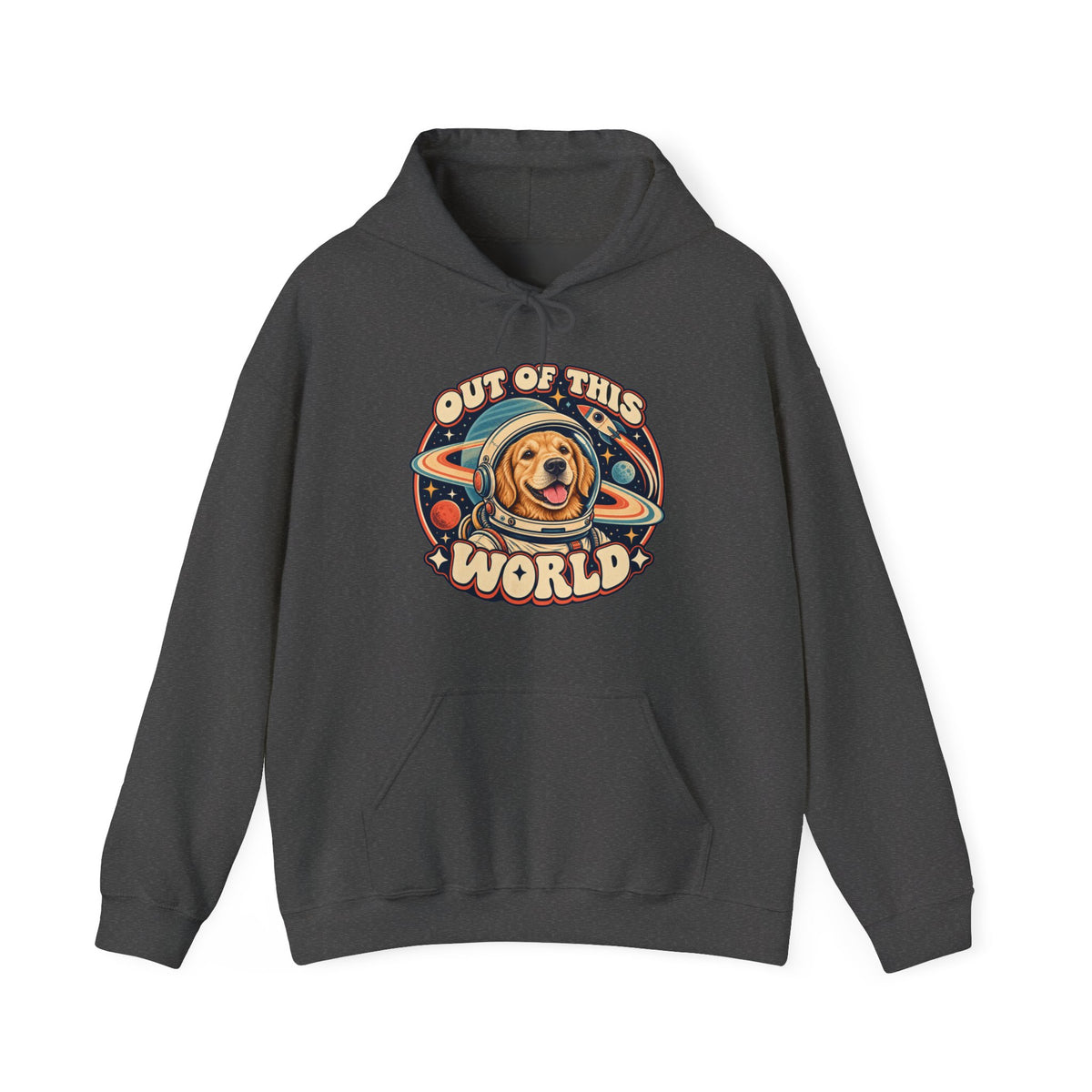 Space Cadet — Custom Pet Portrait Hoodie