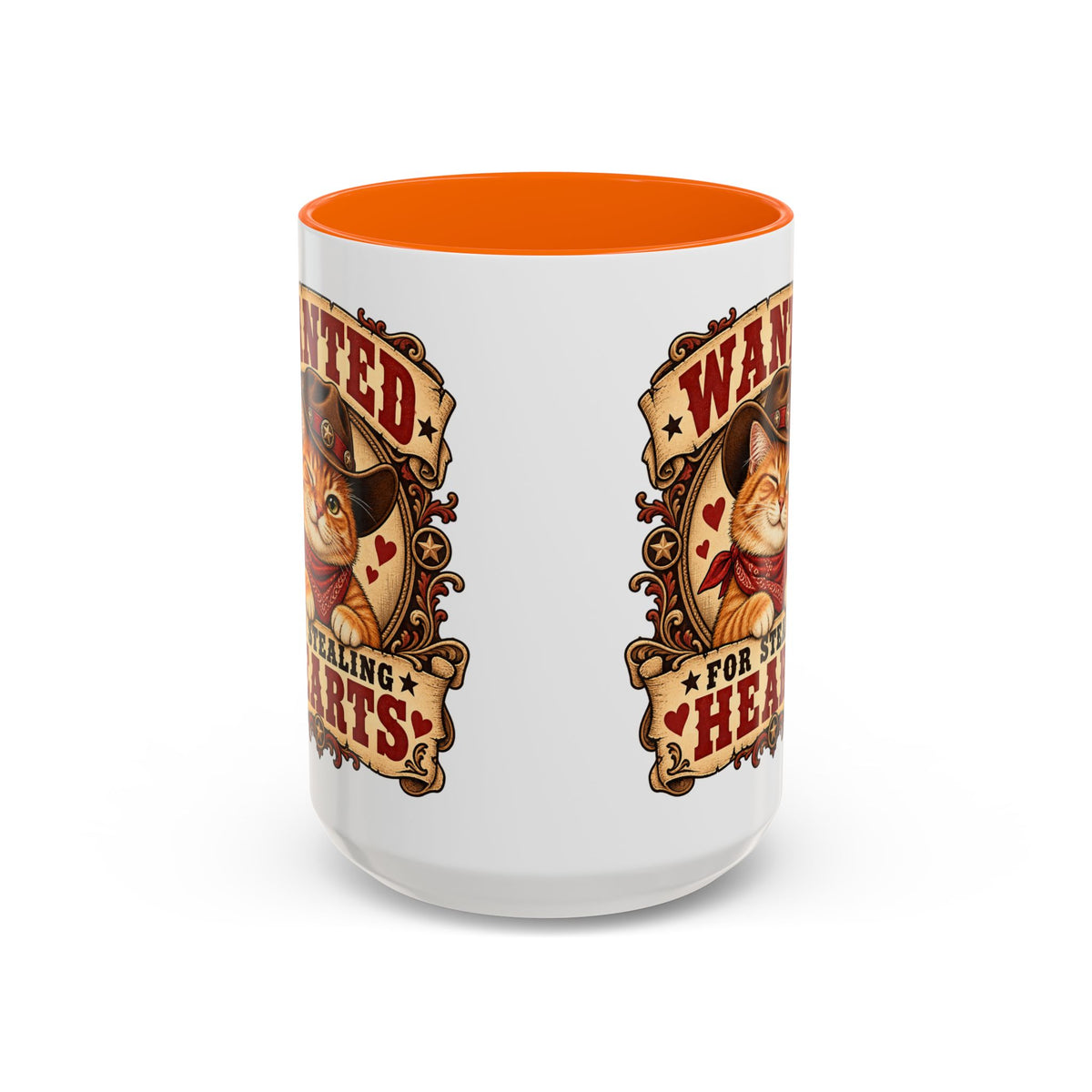 Heart Thief — Custom Pet Portrait Accent Mug
