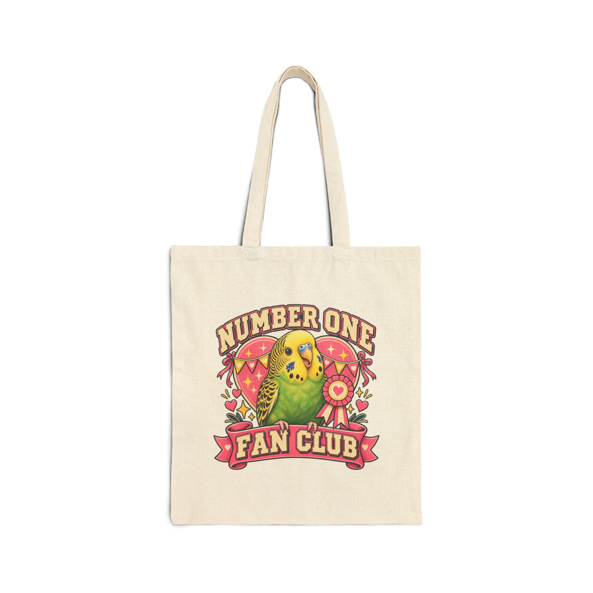 Pet Fan Club — Custom Pet Portrait Canvas Tote