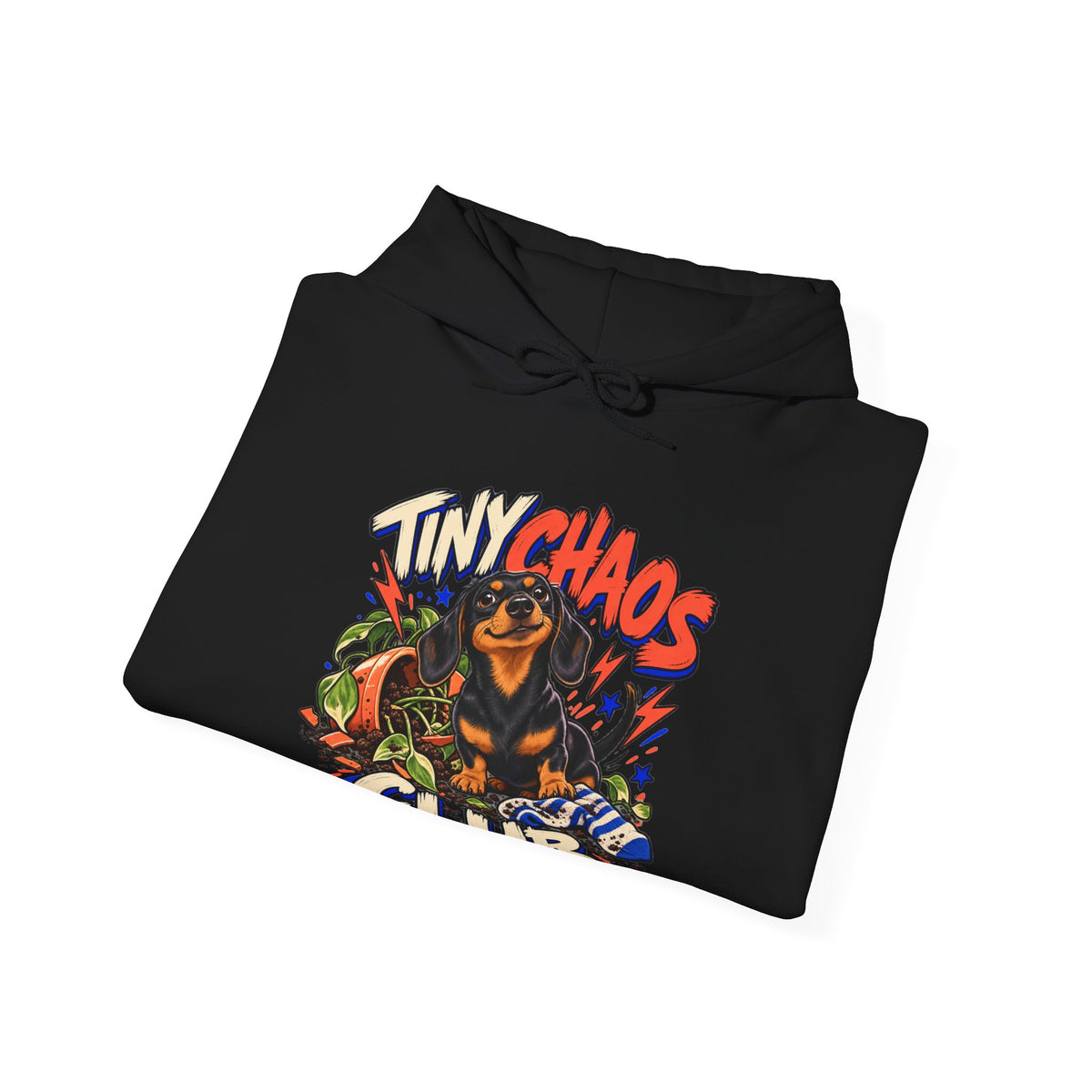 Tiny Chaos Club — Custom Pet Portrait Hoodie
