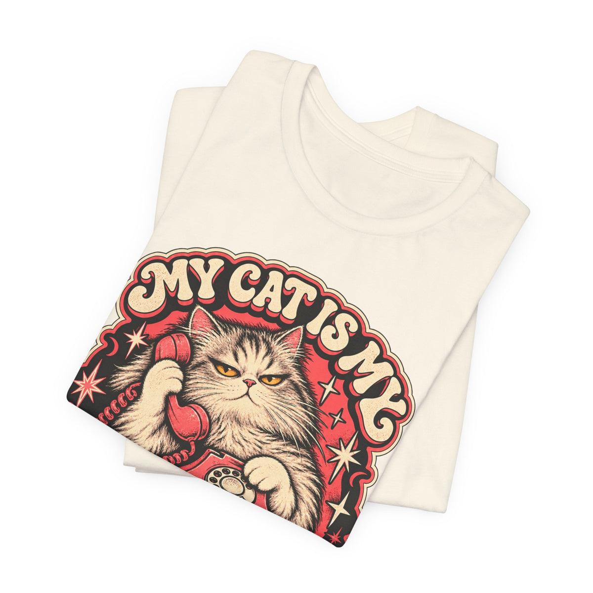 My Cat Is My Emergency Contact — Unisex Tee