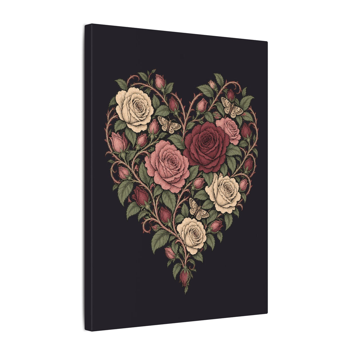 Thornheart — Matte Stretched Canvas