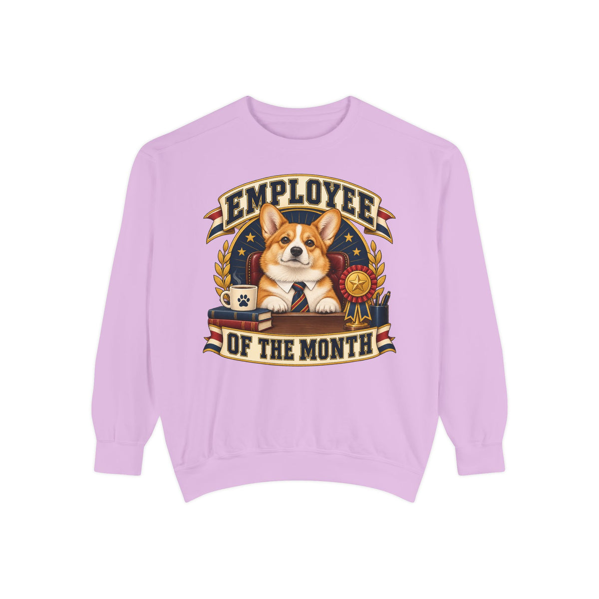 Employee of the Month — Custom Pet Portrait Crewneck