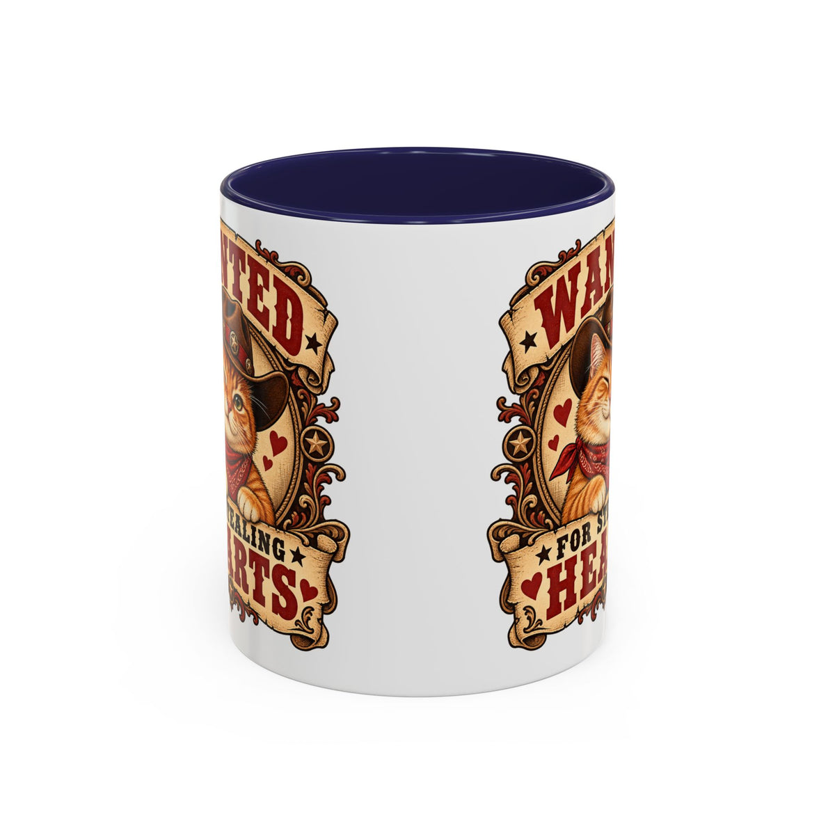 Heart Thief — Custom Pet Portrait Accent Mug