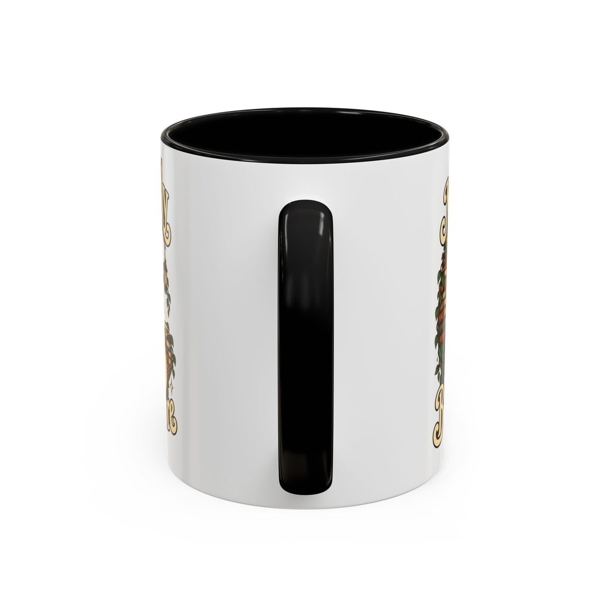 Mentally at the Bookstore — Accent Mug