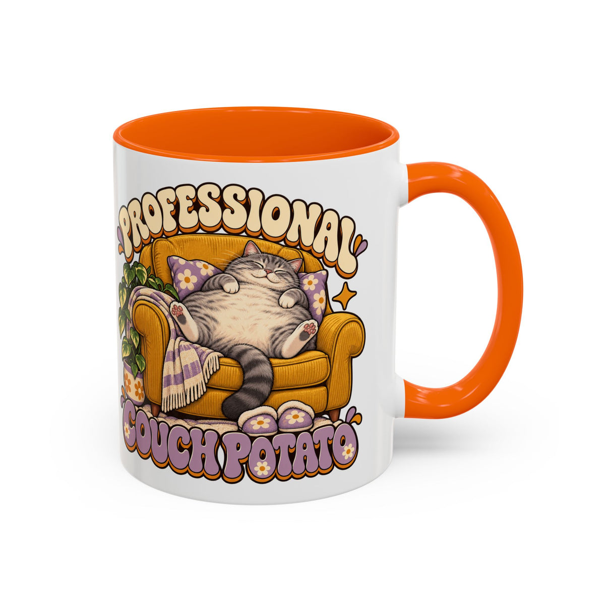 Couch Potato — Custom Pet Portrait Accent Mug