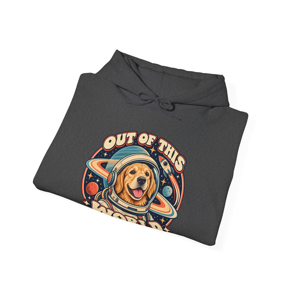Space Cadet — Custom Pet Portrait Hoodie