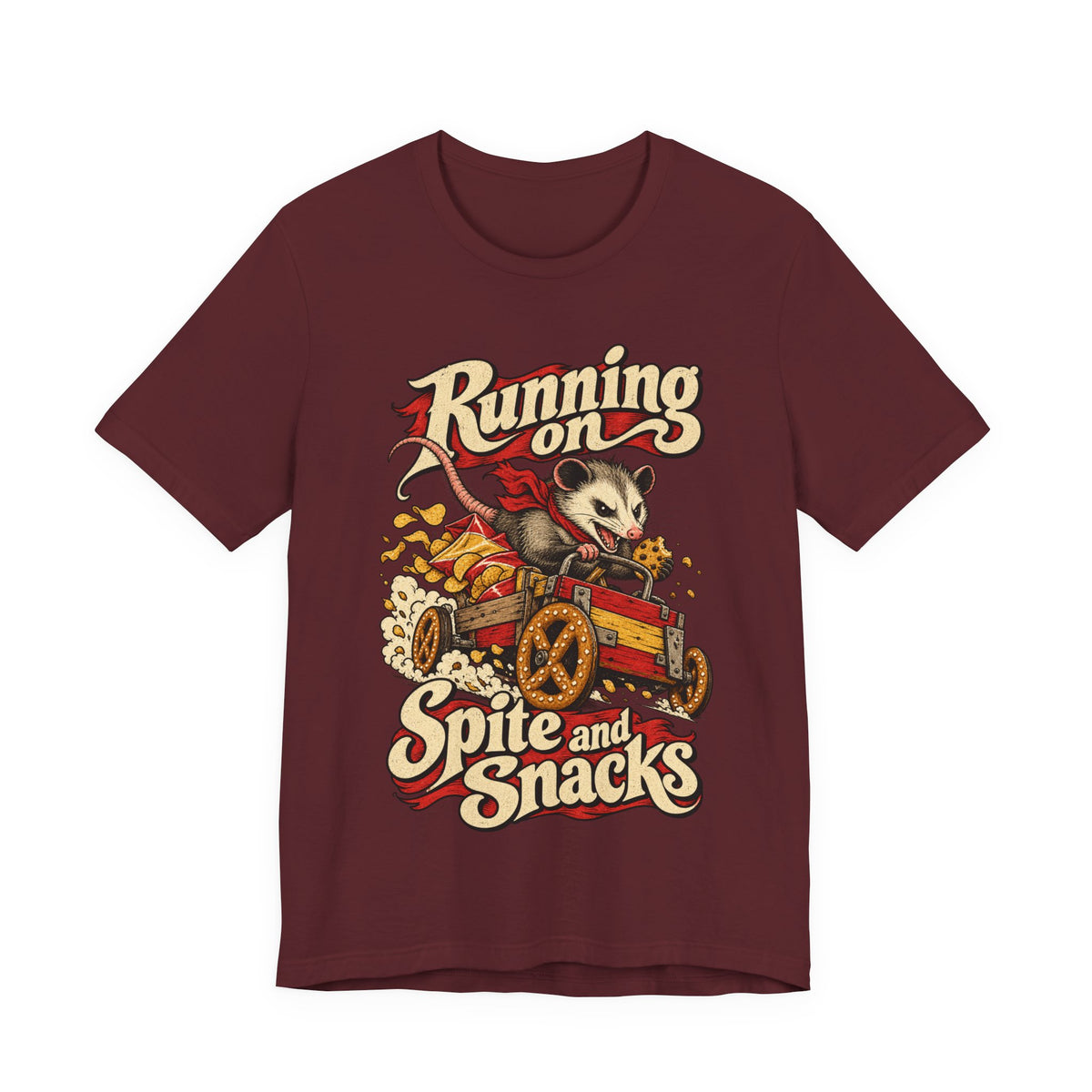 Running on Spite and Snacks — Unisex Tee
