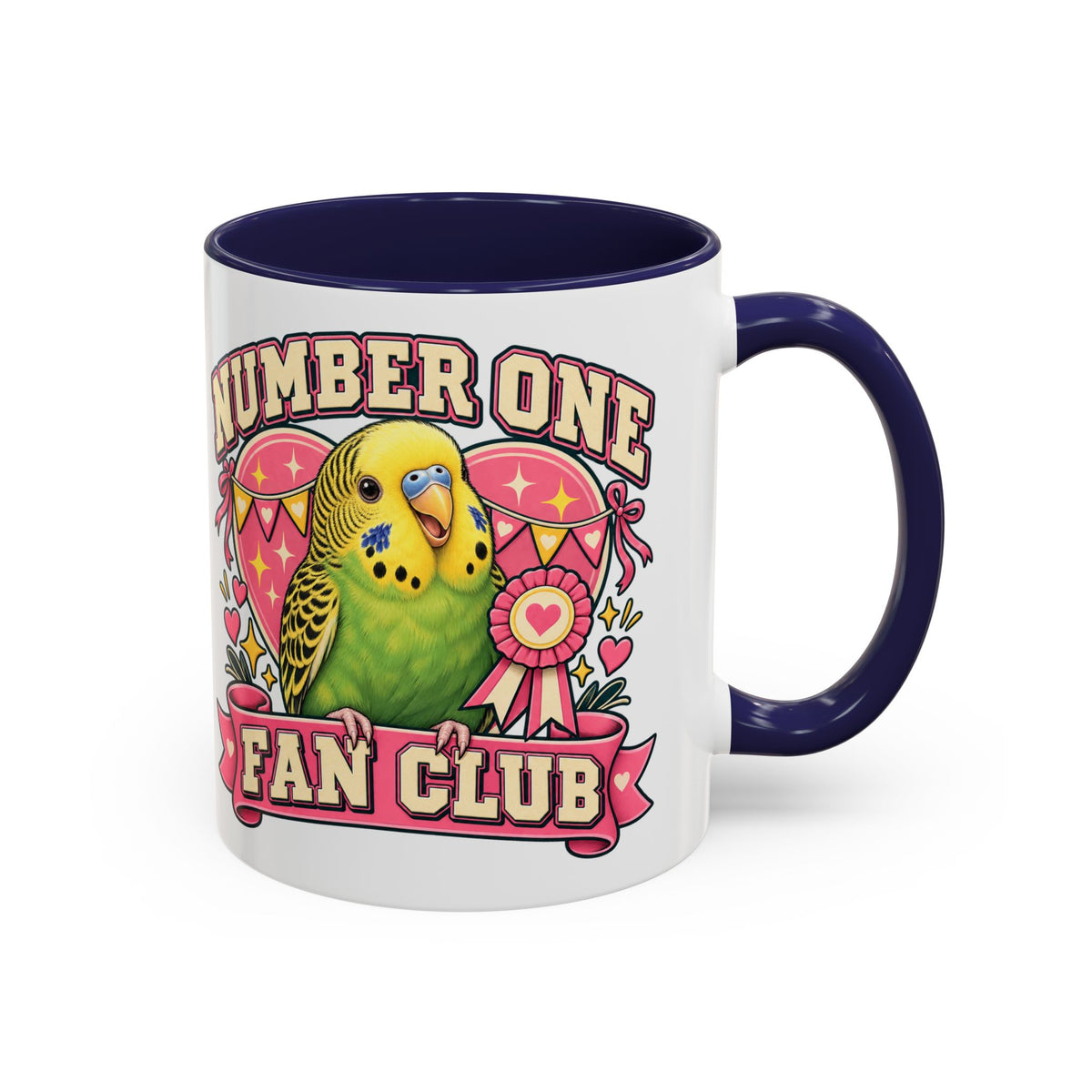 Pet Fan Club — Custom Pet Portrait Accent Mug