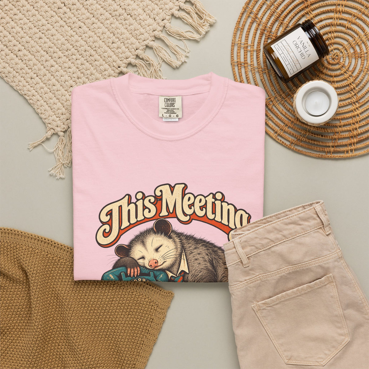 This Meeting Could Have Been a Nap — Garment-Dyed Tee
