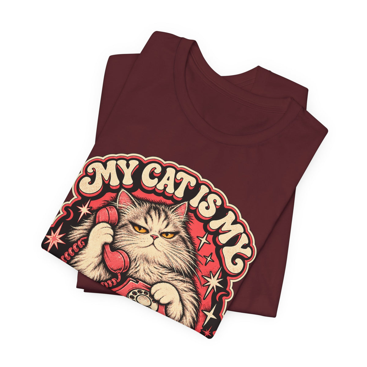 My Cat Is My Emergency Contact — Unisex Tee