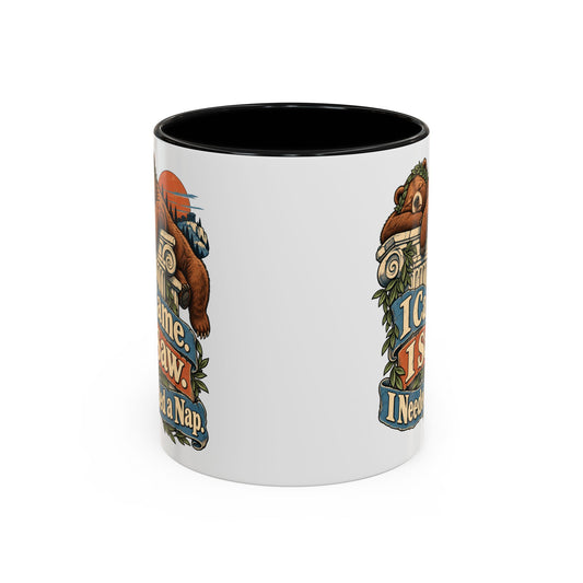 I Came. I Saw. I Needed a Nap. — Accent Mug