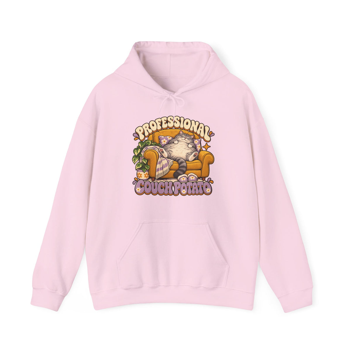 Couch Potato — Custom Pet Portrait Hoodie
