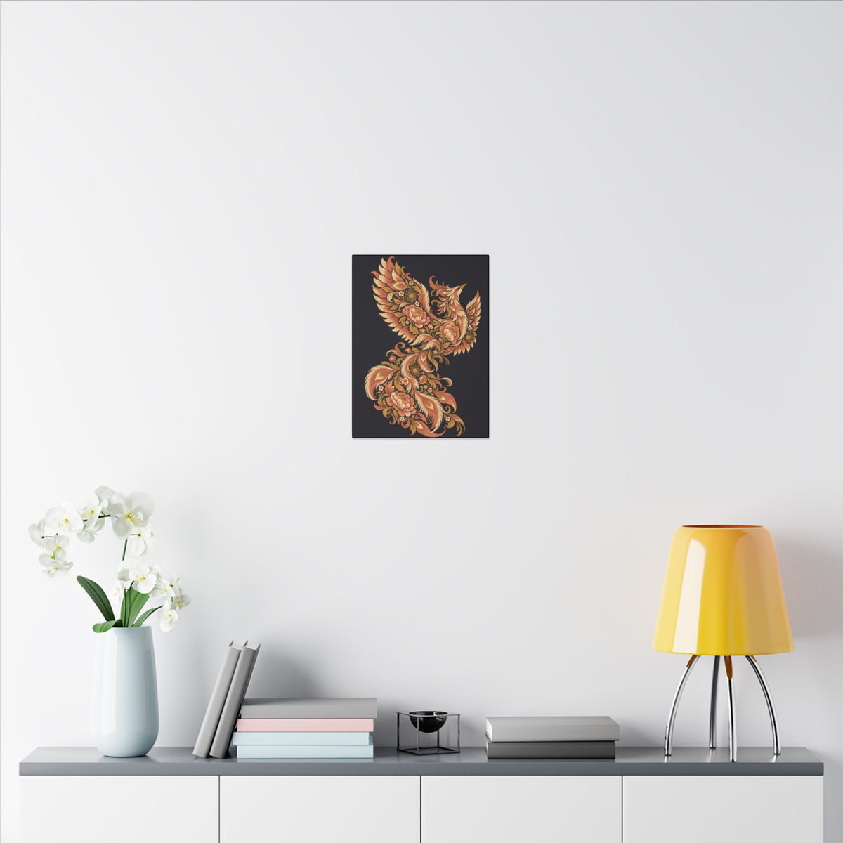 Phoenix Rising — Matte Stretched Canvas