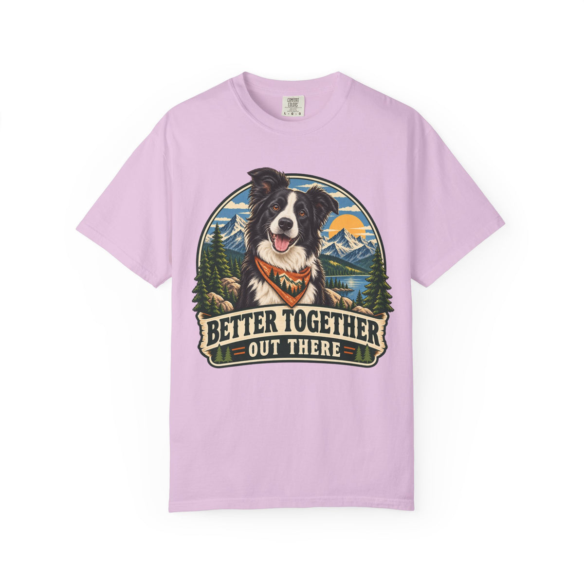 Adventure Buddy — Custom Pet Portrait Premium Tee