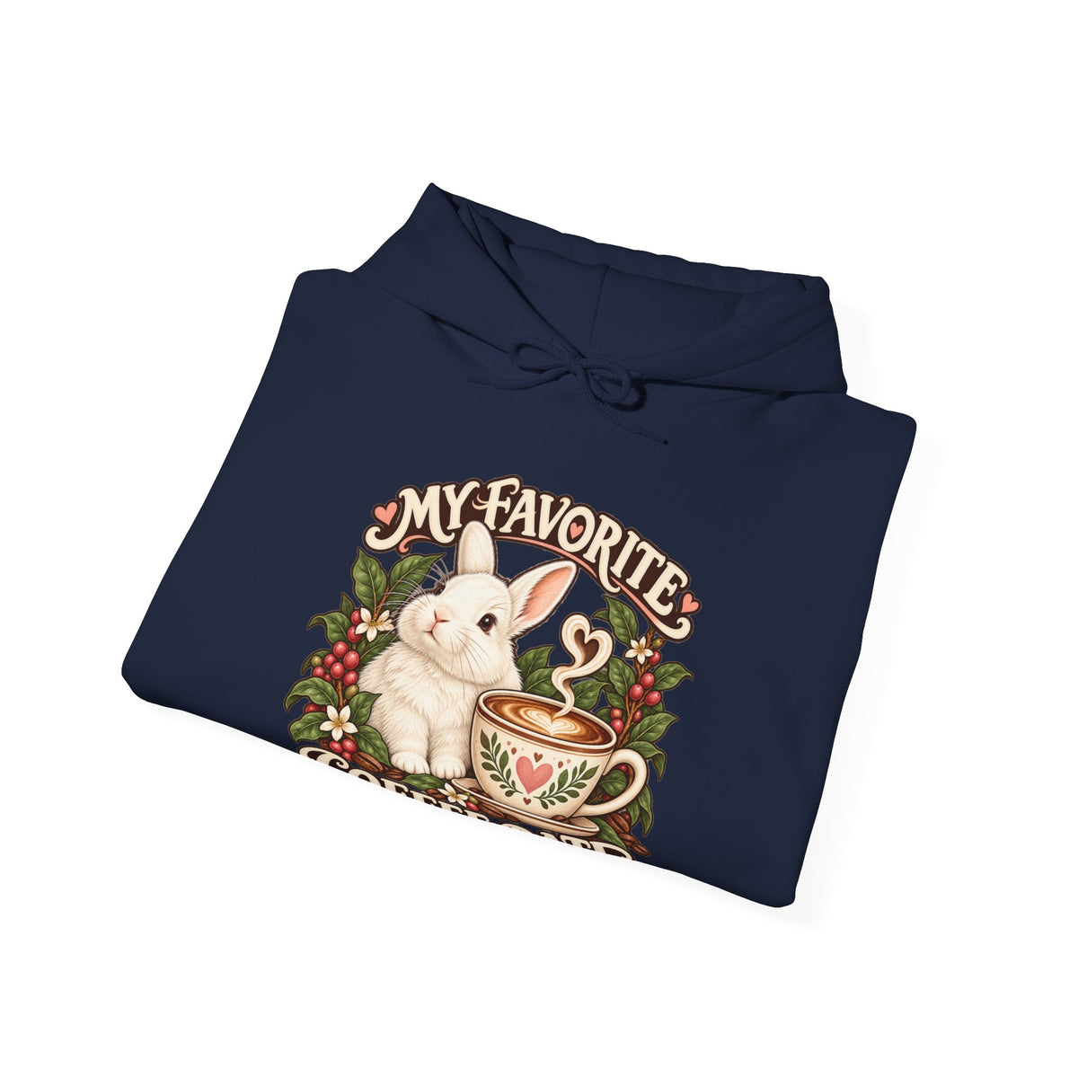 Coffee Companion — Custom Pet Portrait Hoodie