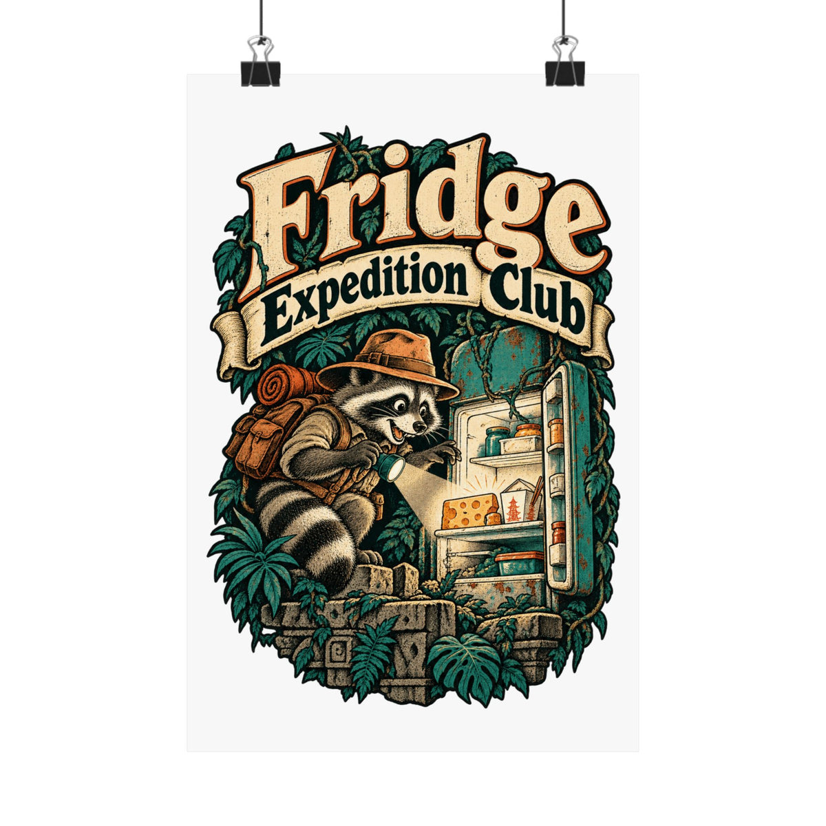 Fridge Expedition Club — Matte Art Print