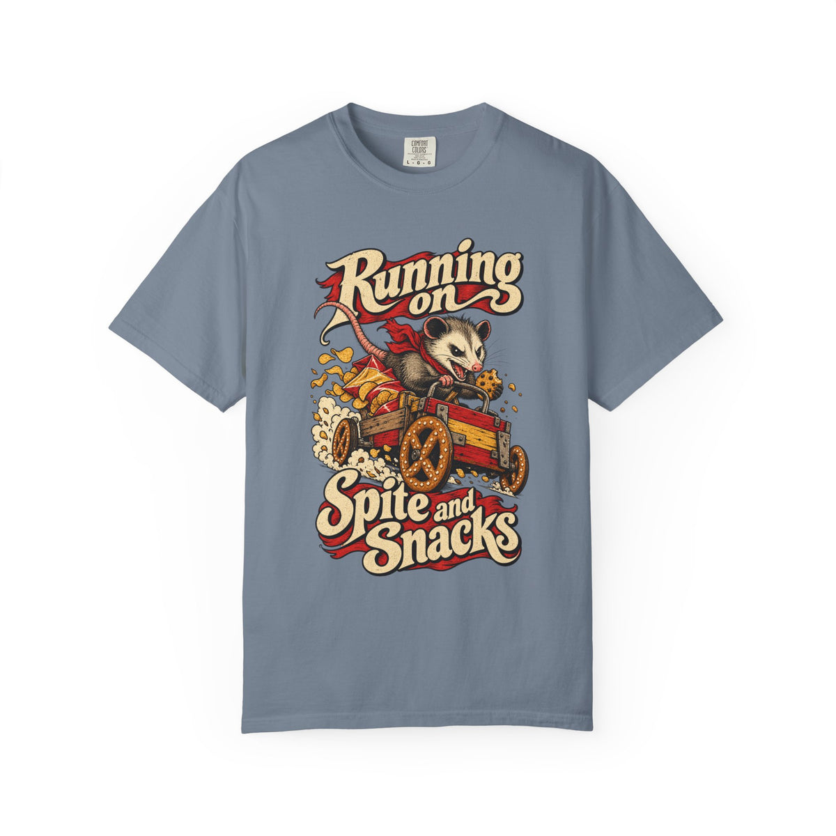 Running on Spite and Snacks — Garment-Dyed Tee