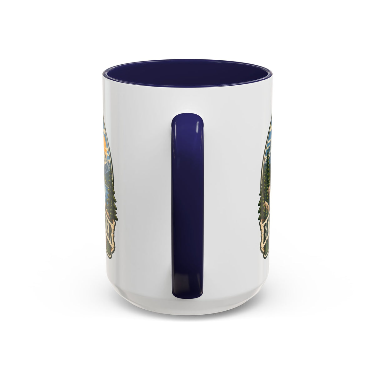 Adventure Buddy — Custom Pet Portrait Accent Mug
