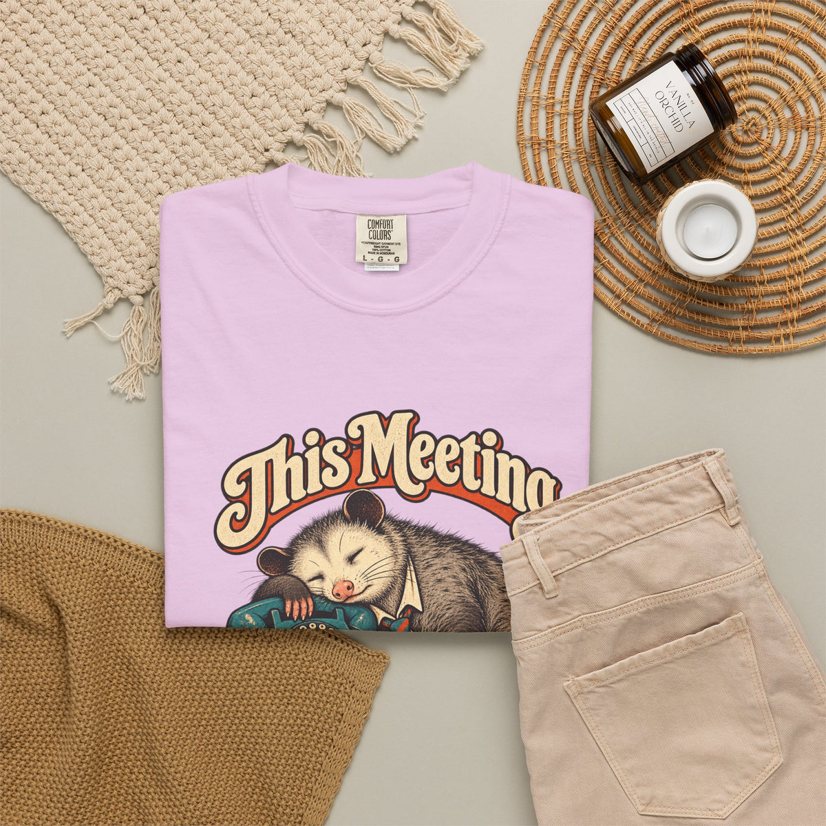 This Meeting Could Have Been a Nap — Garment-Dyed Tee