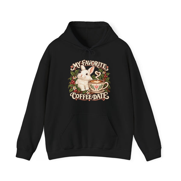 Coffee Companion — Custom Pet Portrait Hoodie