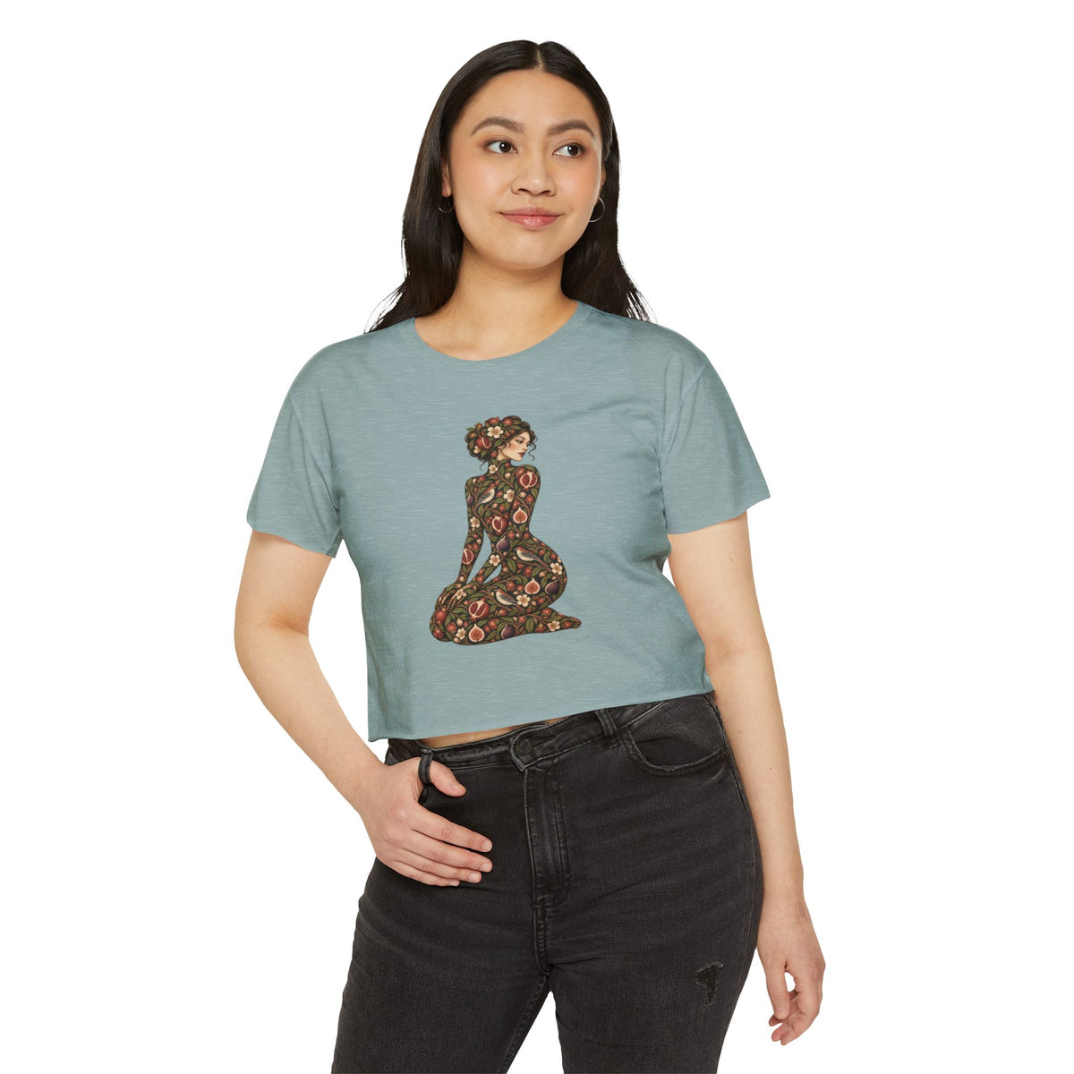 Wild Orchard Muse — Festival Crop Top