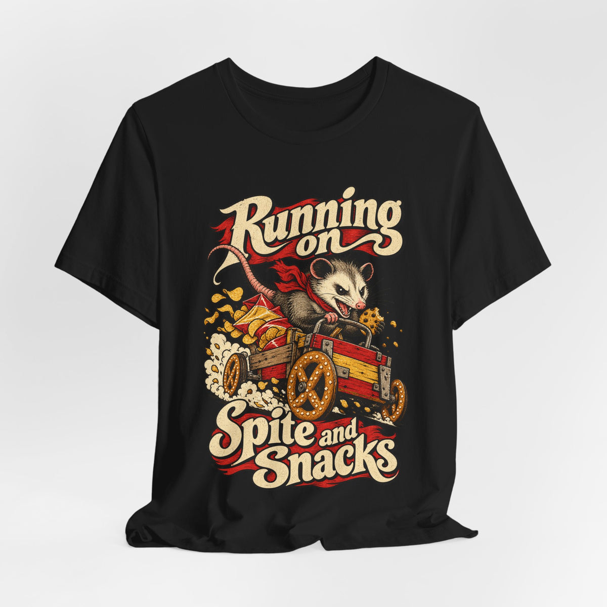 Running on Spite and Snacks — Unisex Tee