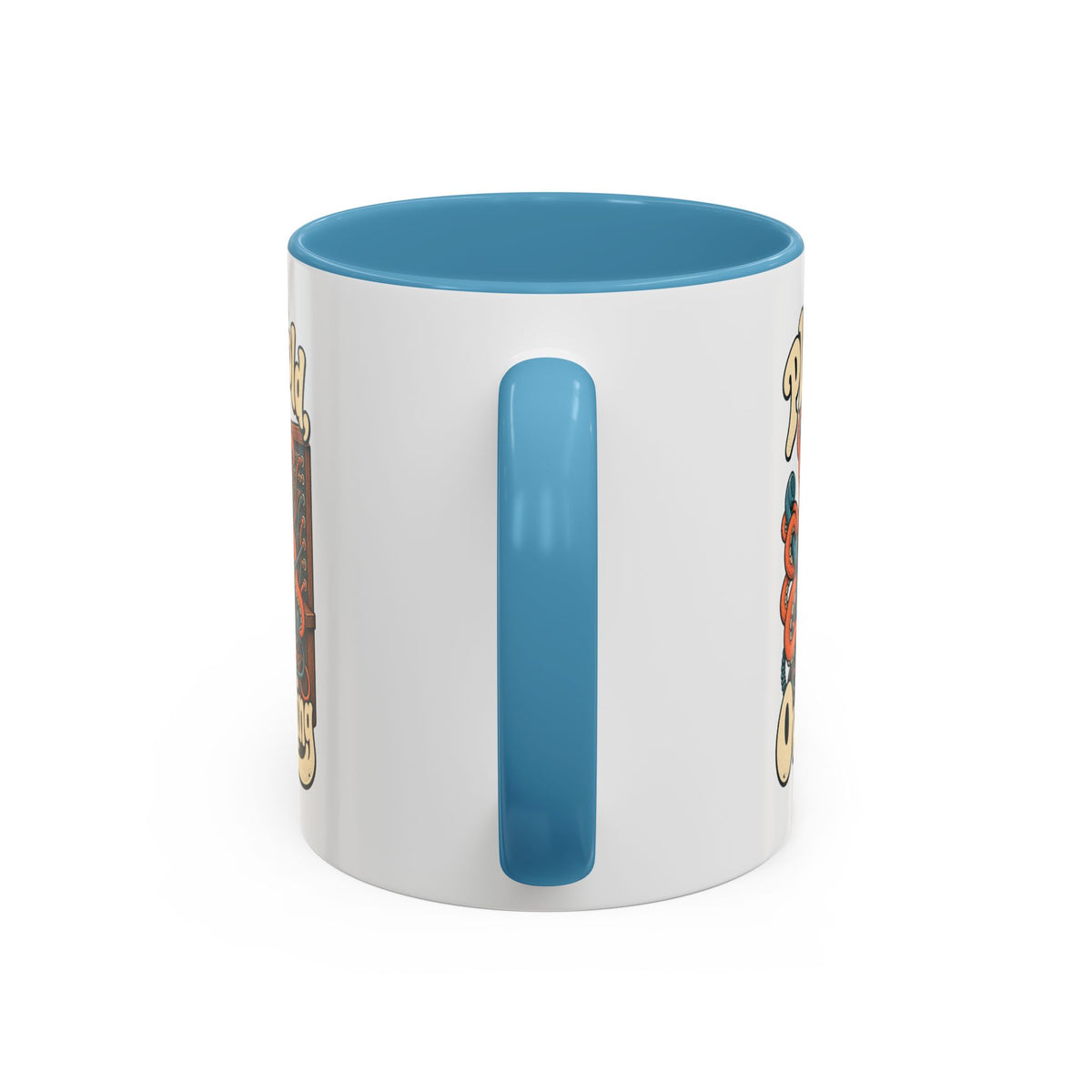 Please Hold, I'm Overthinking — Accent Mug