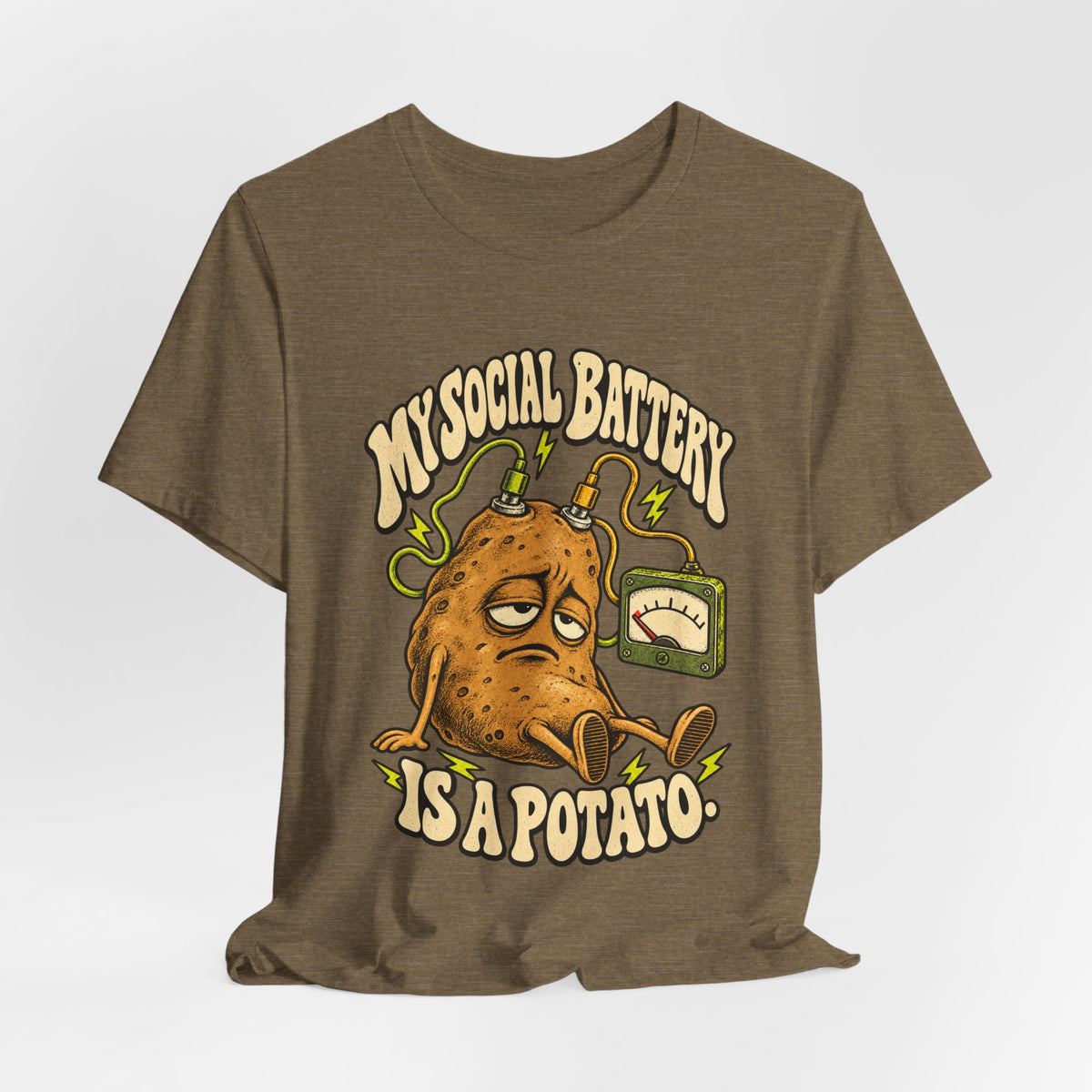 My Social Battery Is a Potato — Unisex Tee