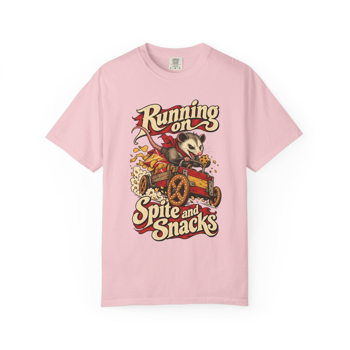 Running on Spite and Snacks — Garment-Dyed Tee