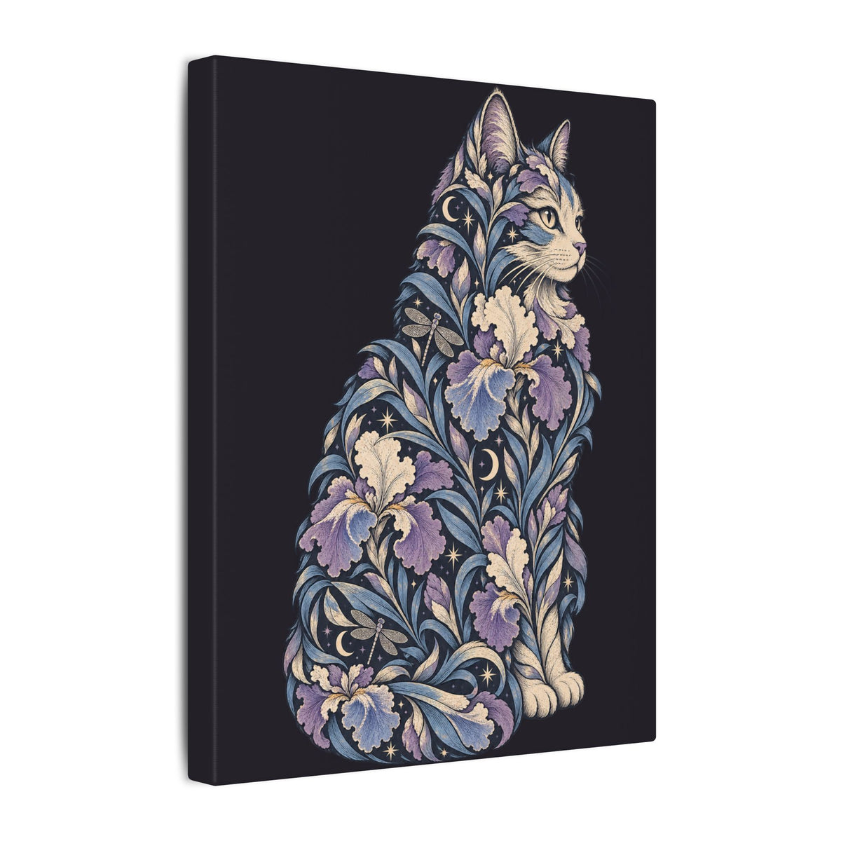 Iris Familiar — Matte Stretched Canvas