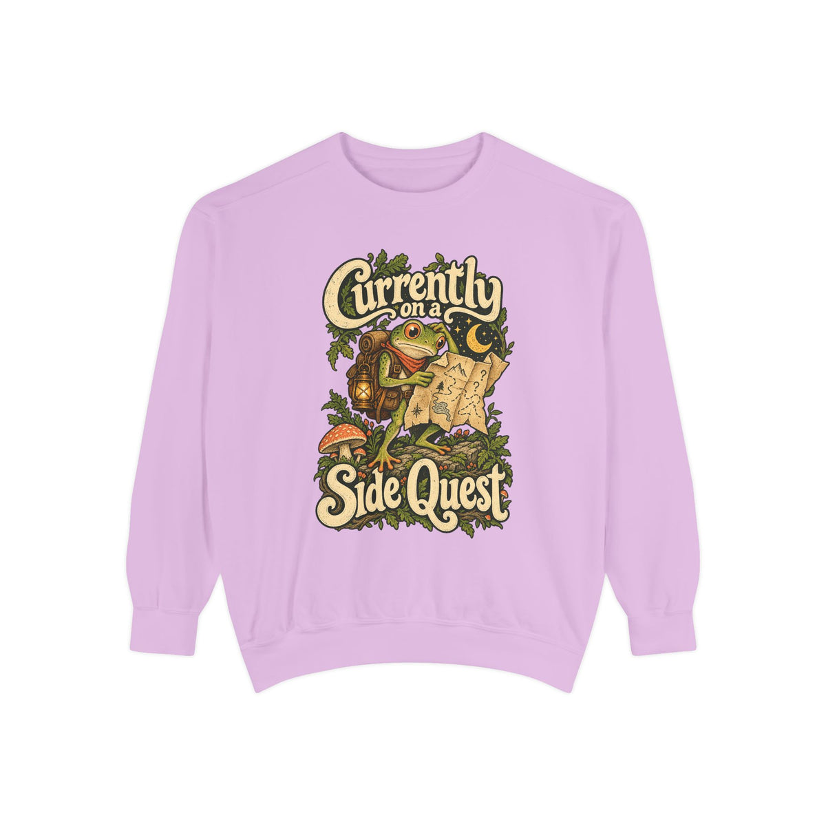 Currently on a Side Quest — Garment-Dyed Crewneck