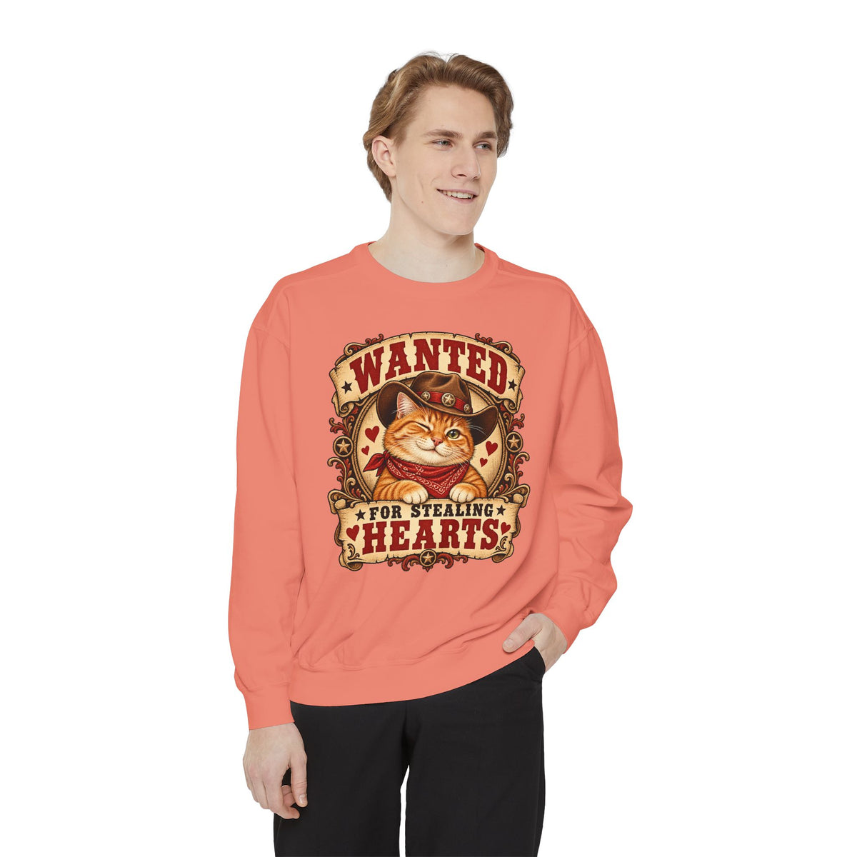 Heart Thief — Custom Pet Portrait Crewneck