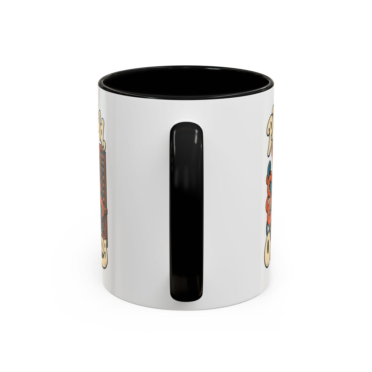 Please Hold, I'm Overthinking — Accent Mug