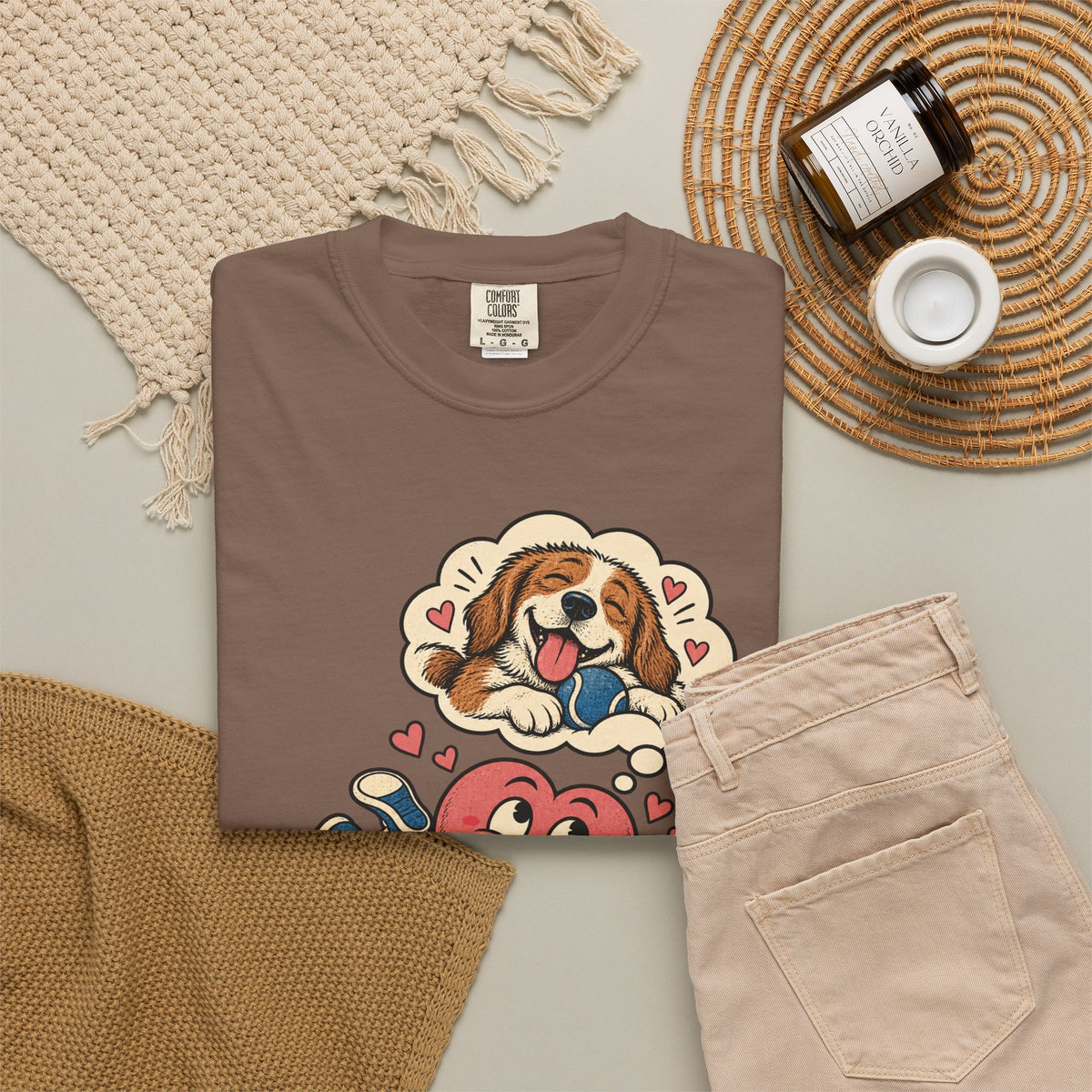Your Pet, Your Premium Tee — Custom Illustrated Pet Portrait