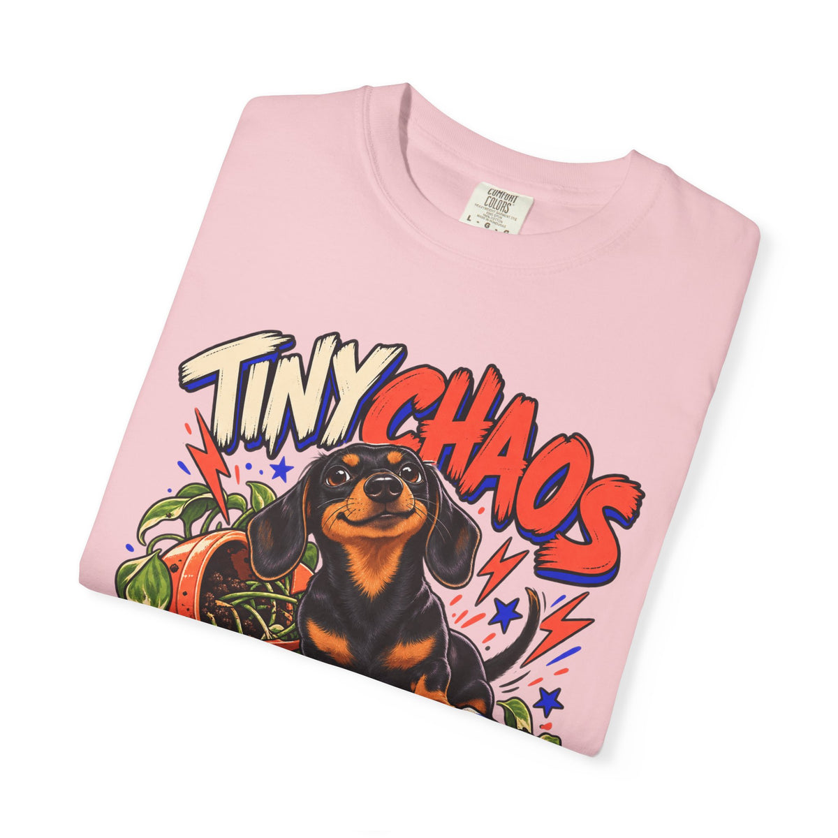 Tiny Chaos Club — Custom Pet Portrait Premium Tee