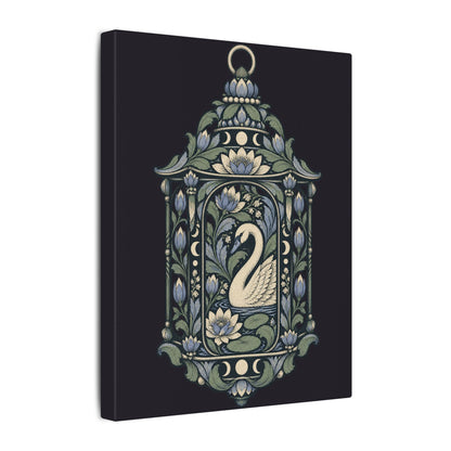 Moonwater Lantern — Matte Stretched Canvas