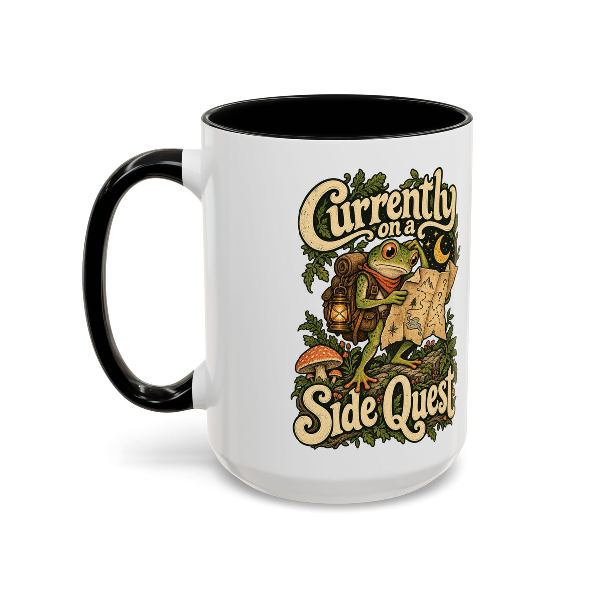Currently on a Side Quest — Accent Mug