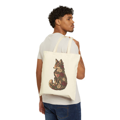Rosewood Fox — Cotton Canvas Tote