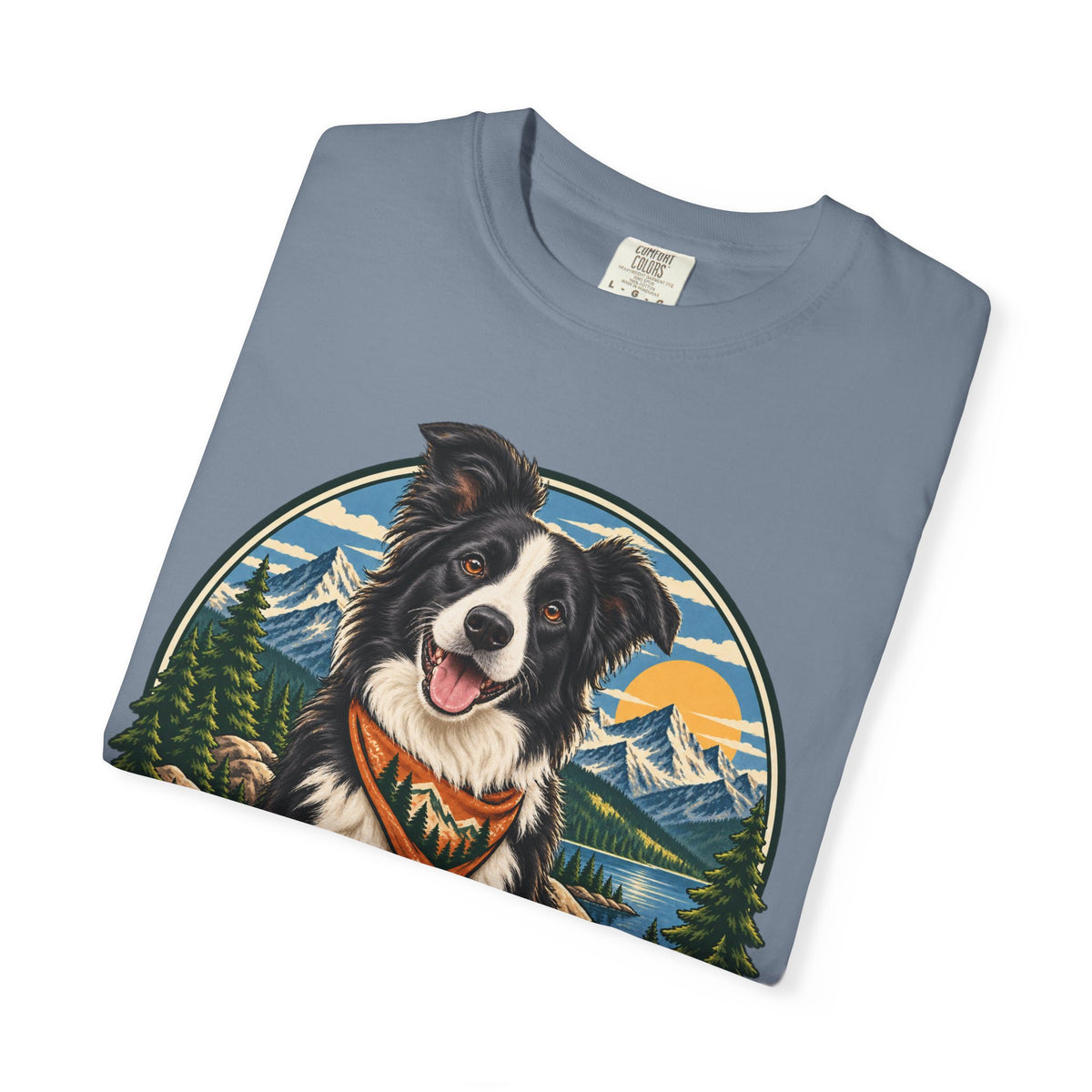 Adventure Buddy — Custom Pet Portrait Premium Tee