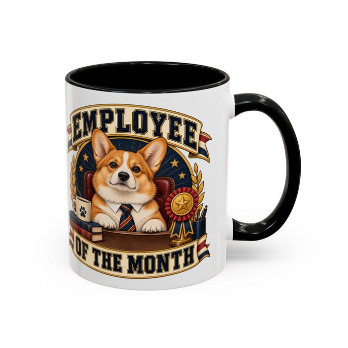 Employee of the Month — Custom Pet Portrait Accent Mug