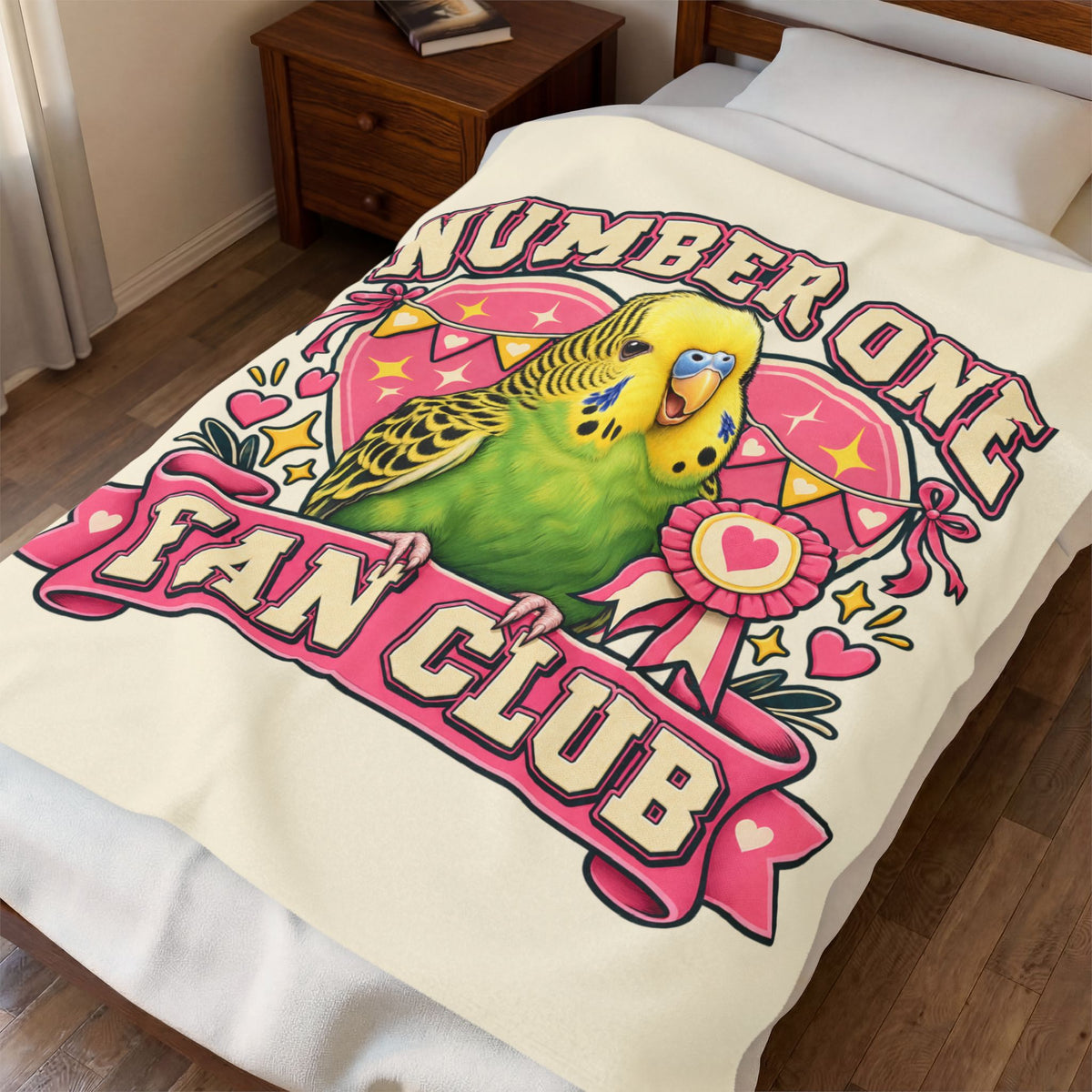 Pet Fan Club — Custom Pet Portrait Plush Blanket