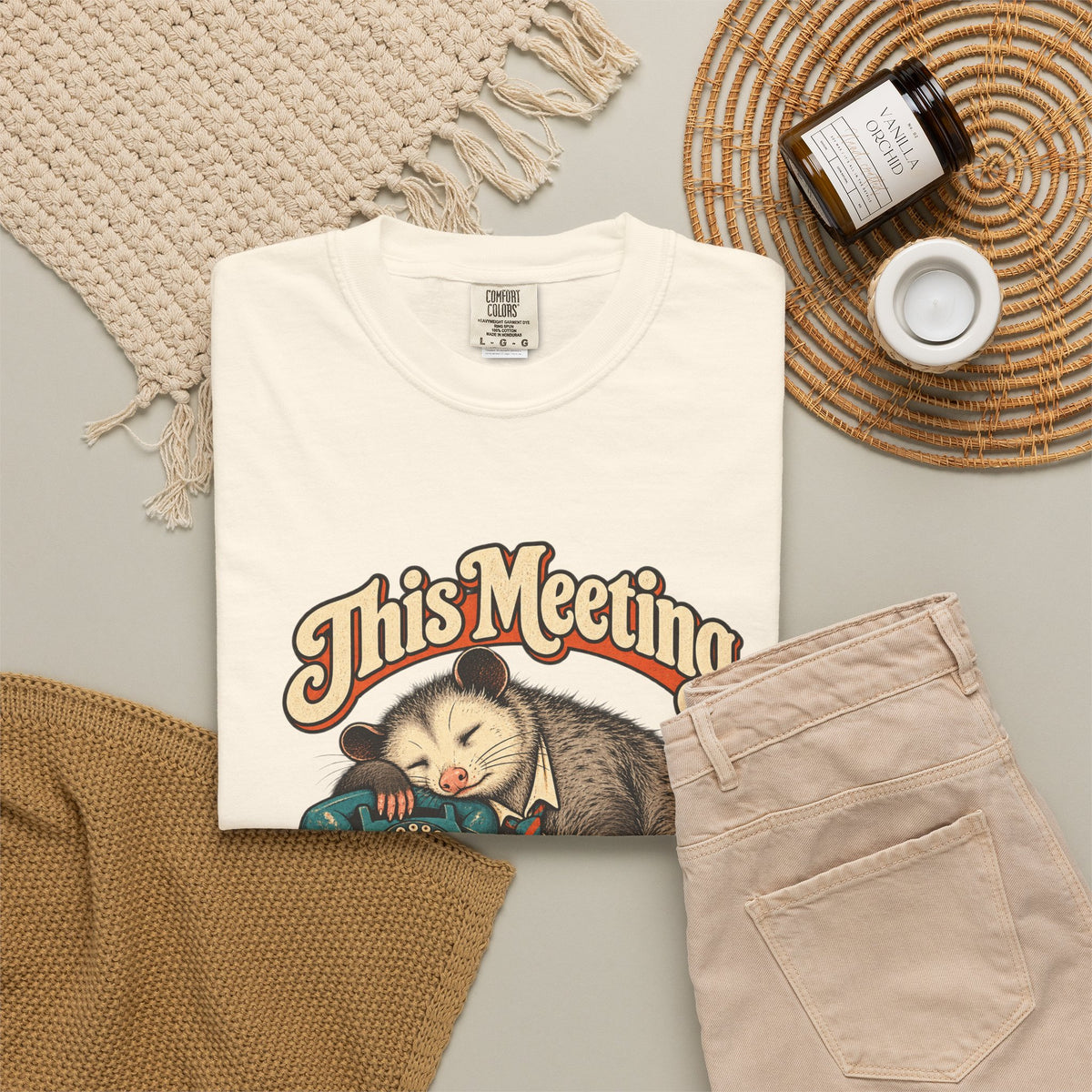 This Meeting Could Have Been a Nap — Garment-Dyed Tee