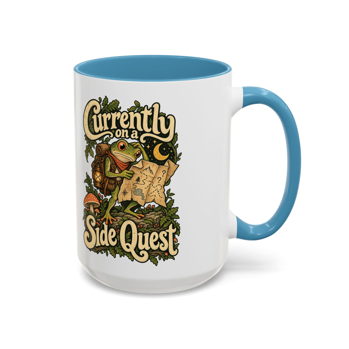 Currently on a Side Quest — Accent Mug