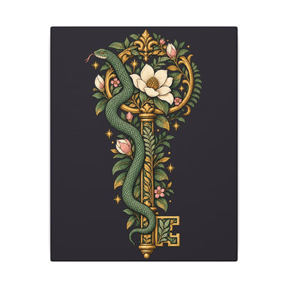 Magnolia Key — Matte Stretched Canvas